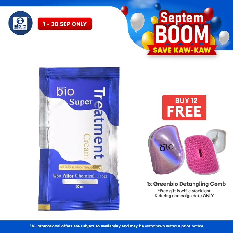 Green Bio Super Treatment Sachet 30ml 1s | Hair Treatment