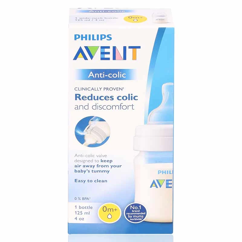 Avent Anti-Colic Feeding Bottle 125ml-Scf810/61