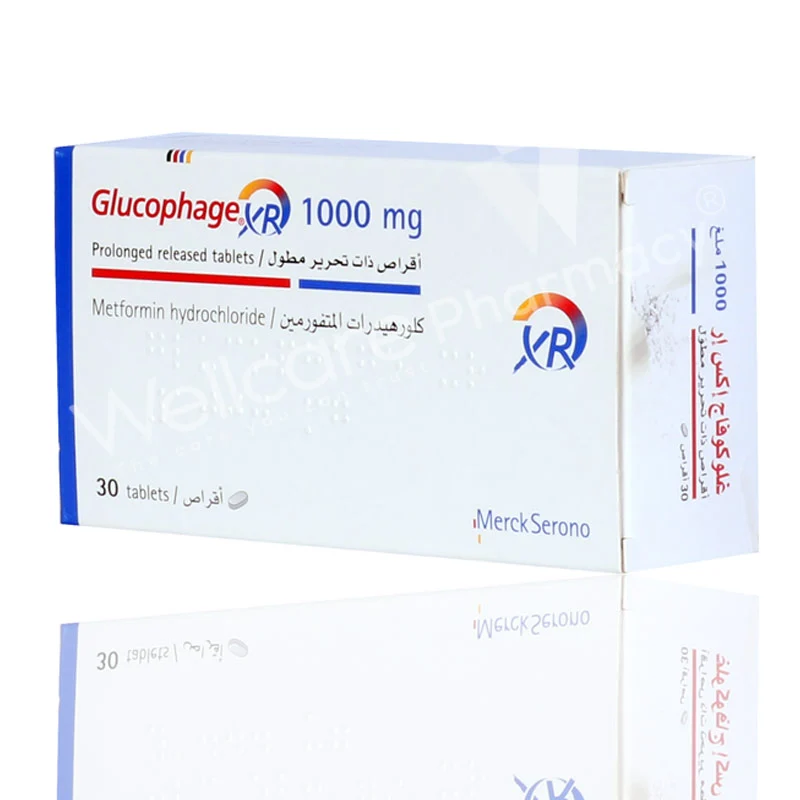 Glucophage Xr 1000mg Tablets 30'S