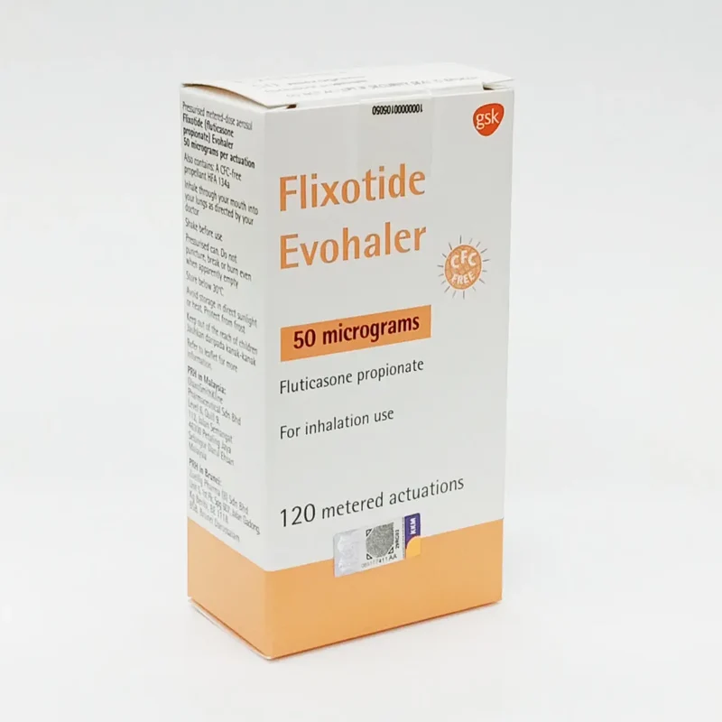 Flixotide Evohaler 50Mcg 120 Doses