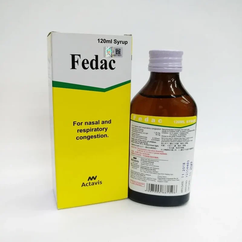 Fedac Syrup 120ml