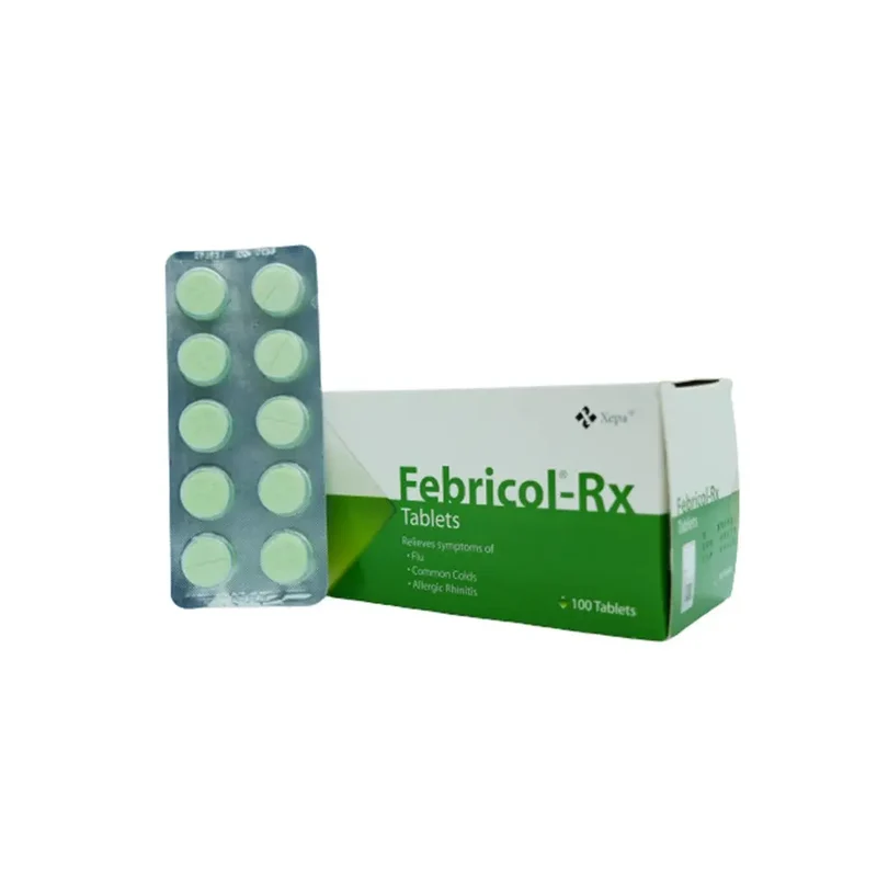 #FEBRICOL RX TAB 10S