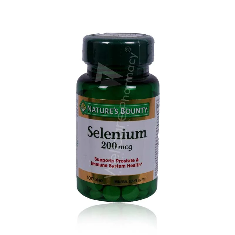 Nature'S Bounty Selenium 200mcg Tablets 100'S