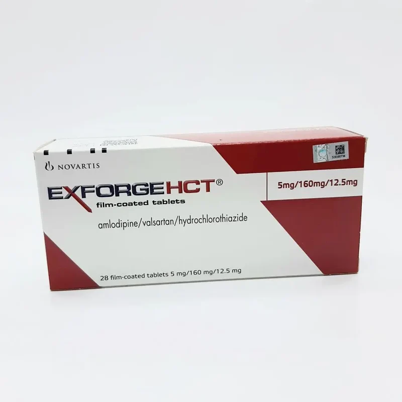 EXFORGE HCT 5/160/12.5MG 4X7S
