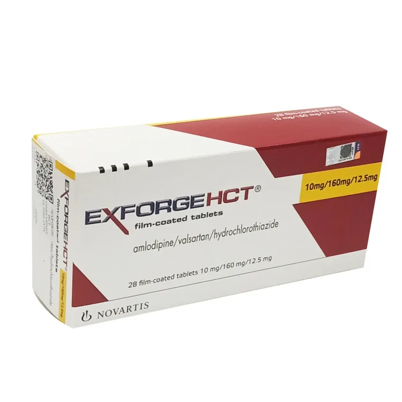*EXFORGE HCT 10MG/160MG/12.5MG 4X7S