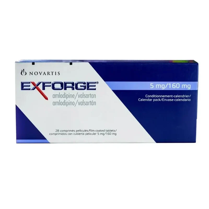 *EXFORGE 5/160MG 4X7S
