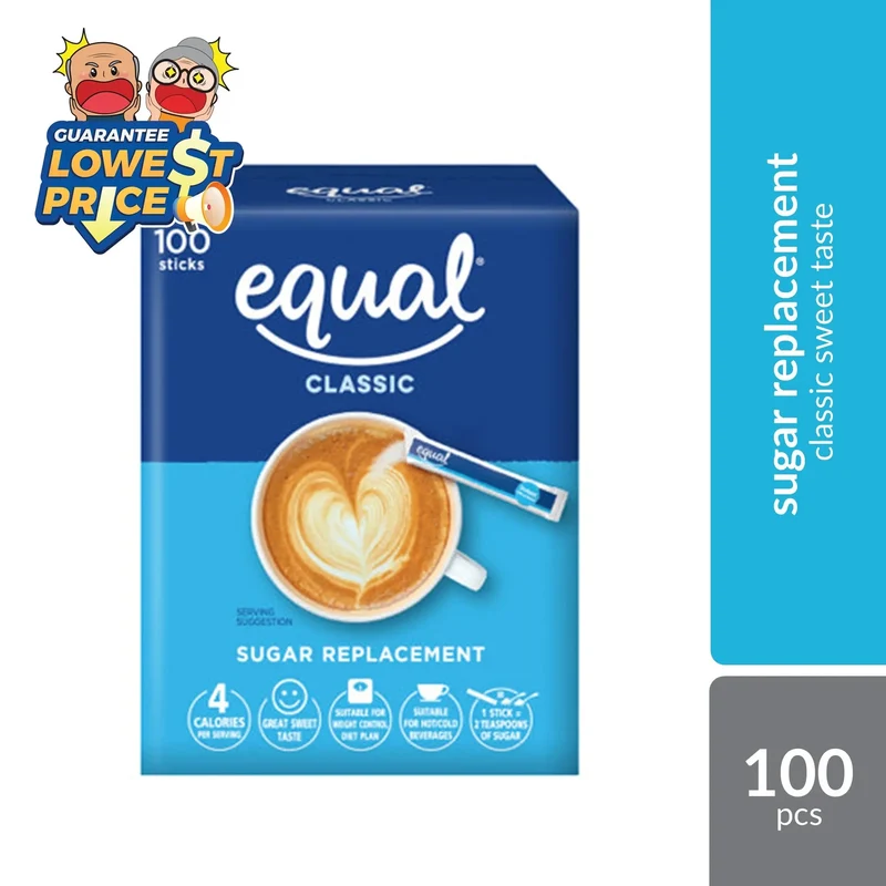 Equal Classic Stick 100s | Provide Great Low Calorie