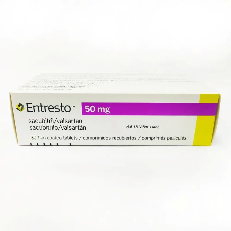 Entresto 50mg Film-coated Tablets 30s