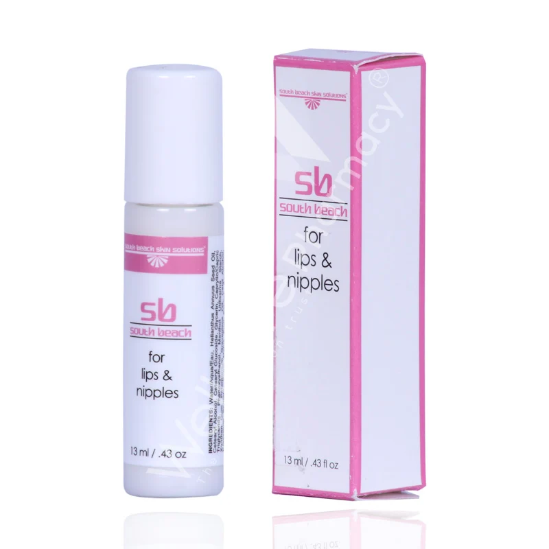 South Beach Lips And Nipples Roll On 13ml