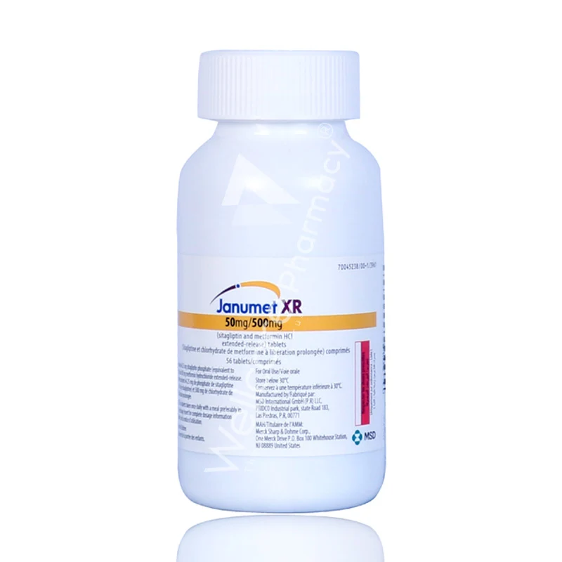 Janumet Xr 50/500mg Tablets 56'S