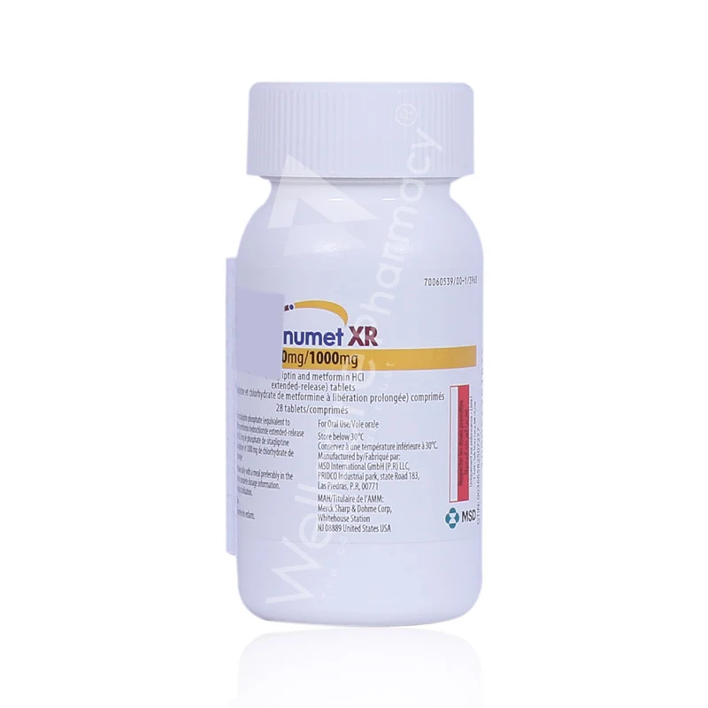 Janumet Xr 100/1000mg Tablets 28'S