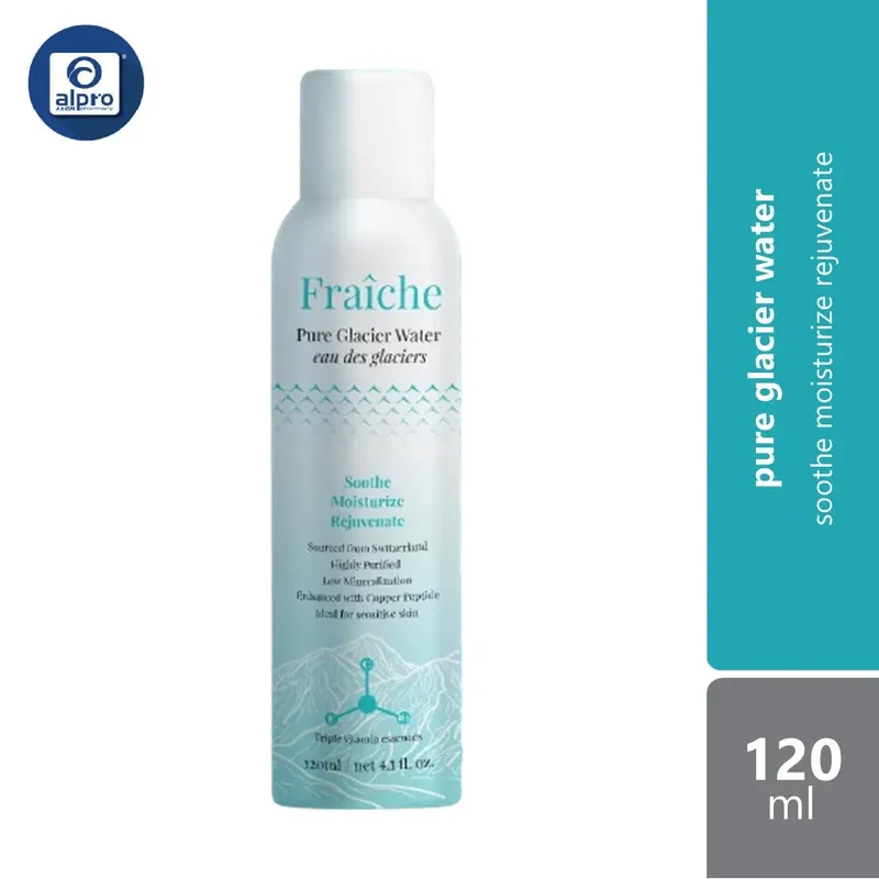 GSO Fraiche Pure Glacier Water 120ml | Sooth, Moisturize & Rejuvenate