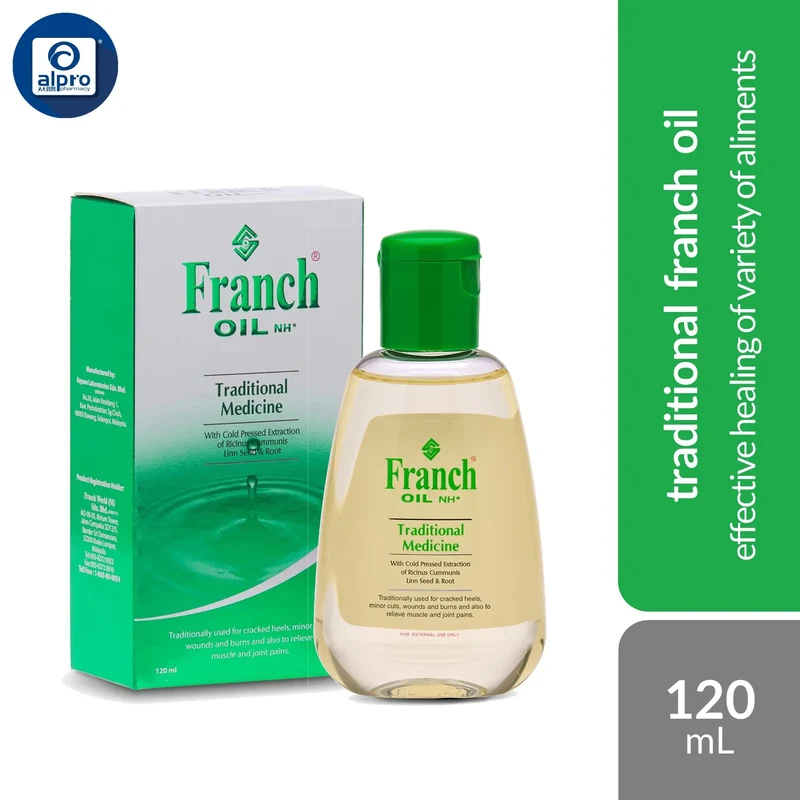 Franch Oil NH 120mL | Effective Healing of Variety Type of Aliments