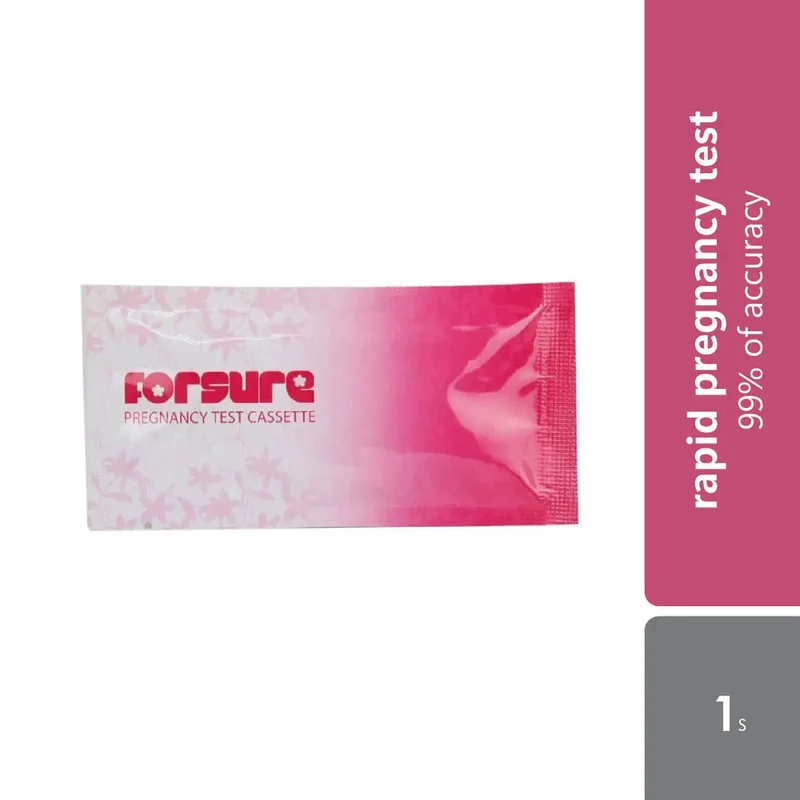 Forsure Cassette Pregnancy Test 1s | Rapid Pregnancy Test