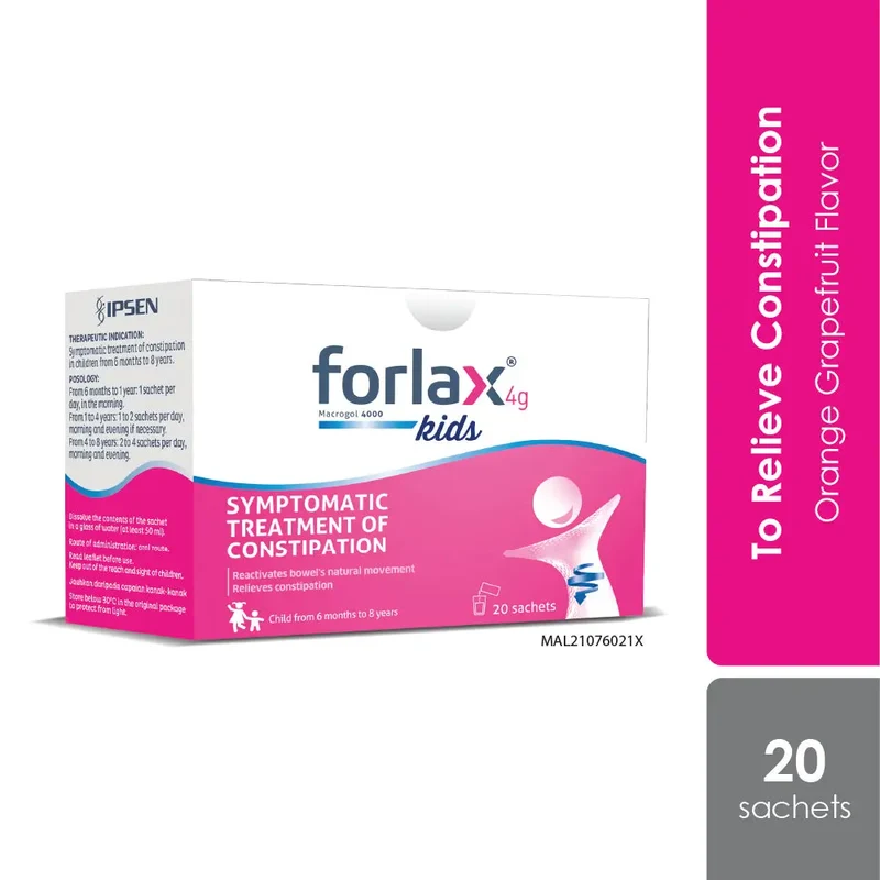 Forlax Kids 20X4g Sachet | Relieve Constipation