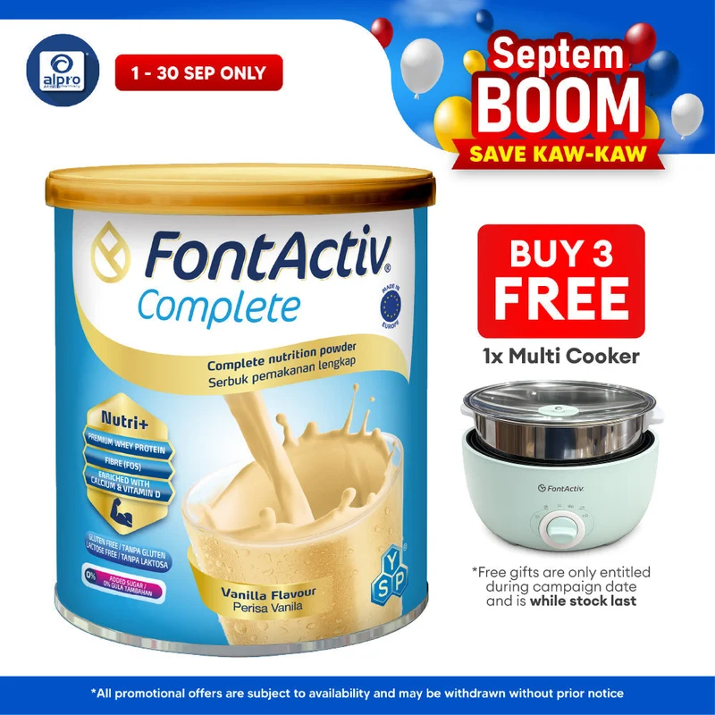 Fontactiv Complete Powder 800g | Helps Achieve Optimum Health and Energy