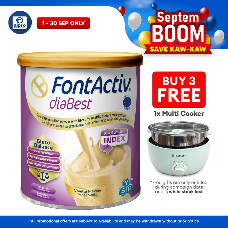 Fontactiv Diabest 800g | Diabetic Formula