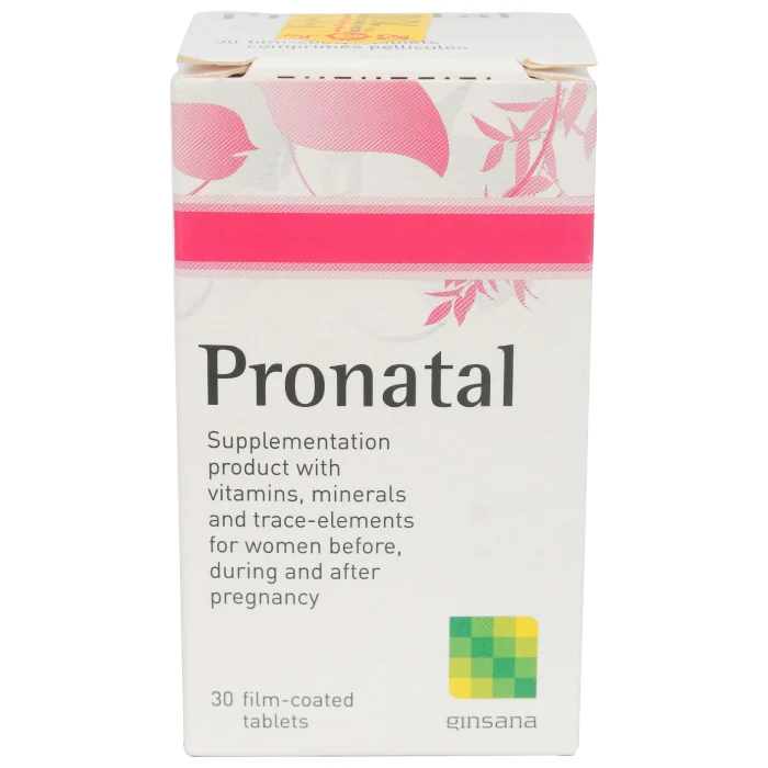 Ginsana Pronatal Tablets 30'S