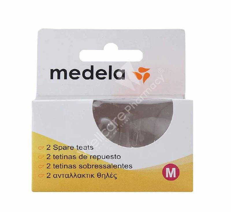 Medela Spare Teats 2'S Medium