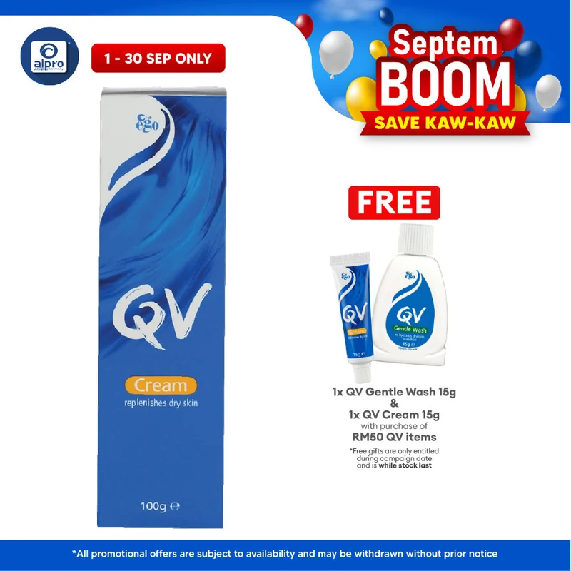 Ego QV Cream 100g | For Dry Skin