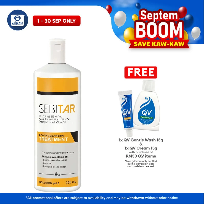 Ego Sebitar Scalp Cleansing Treatment 250ml | For Scalp Relief
