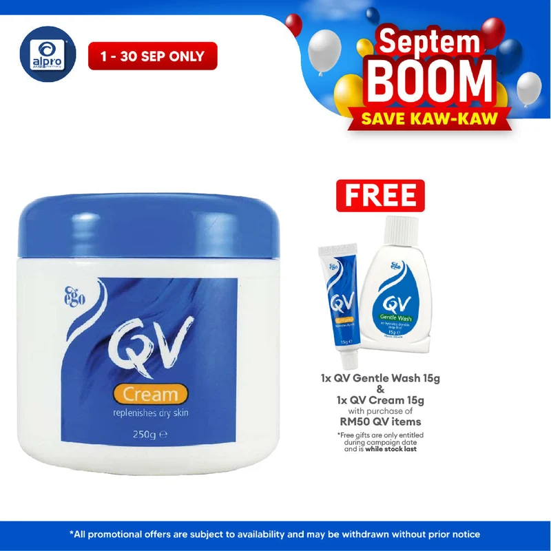Ego QV Cream 250g | For Dry Skin