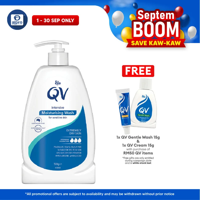 Ego QV Intensive Moisturising Cleanser 500g