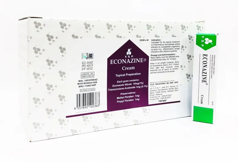 Econazine Cream 20g 40s