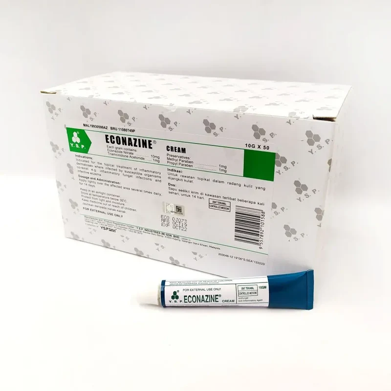 Econazine Cream 10g 50s