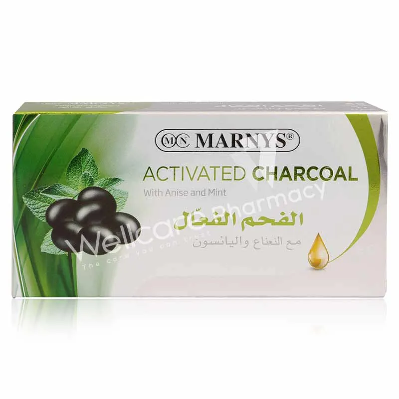 Marny'S Activated Charcoal Capsules 60'S