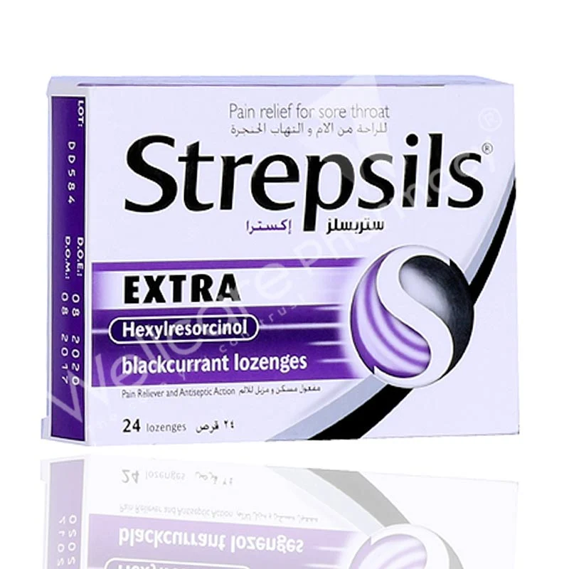 Strepsils Extra Bla/Cur.1x24'S