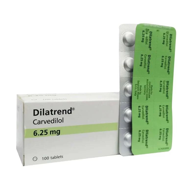 DILATREND 6.25MG 10S