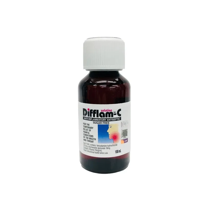 Difflam-c Solution Sugar Free 100ml