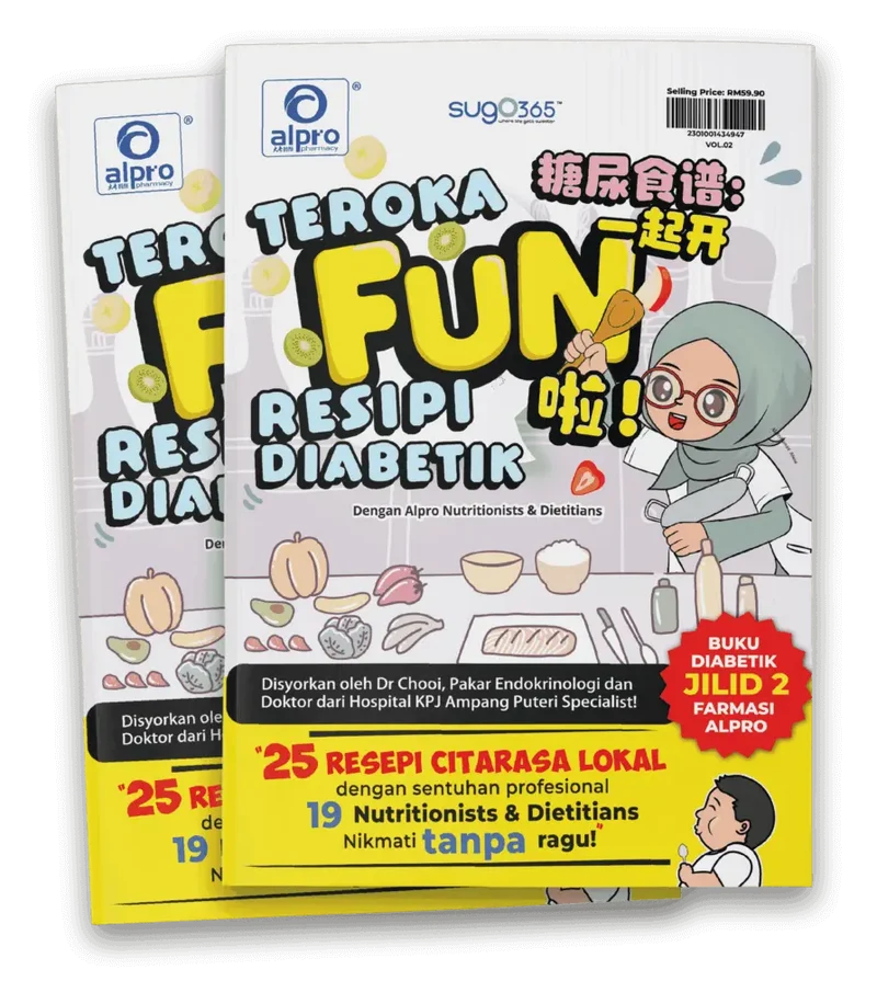 Diabetic Booklet - Edition 2022 (Teroka Fun Resepi Diabetik) 1s