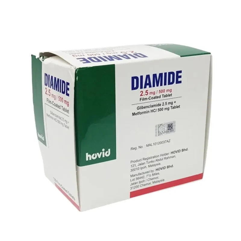 DIAMIDE 2.5MG/500MG 10S