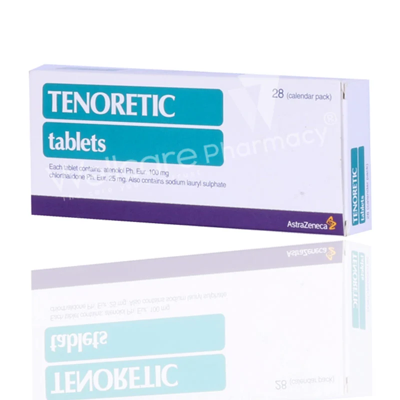 Tenoretic 100/25mg Tablets 28'S