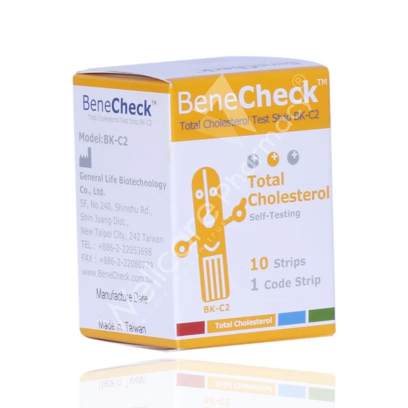 Benecheck Total Cholesterol Strip 10'S