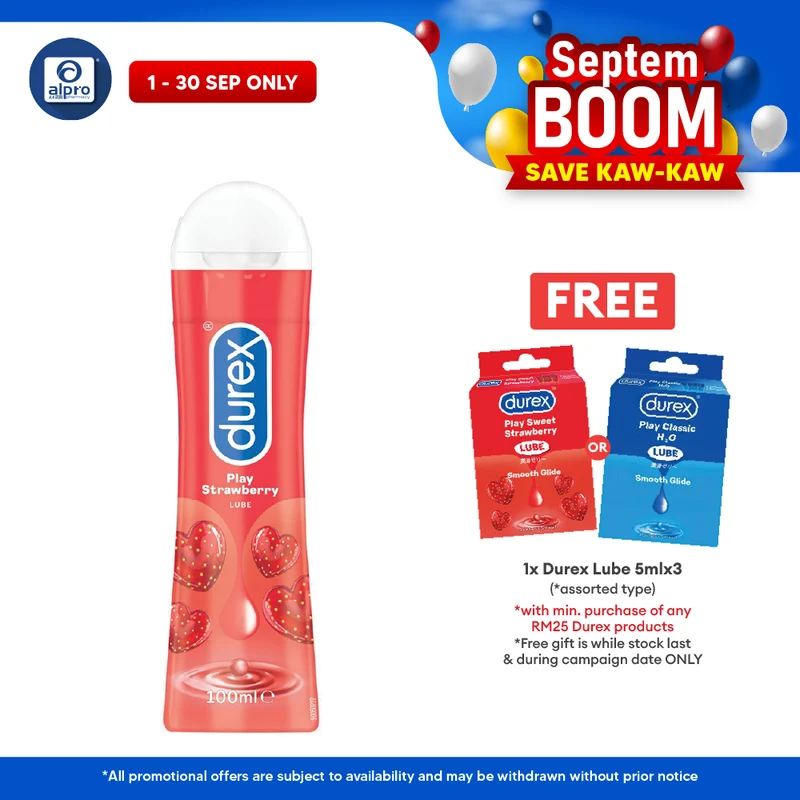 Durex Play Saucy Strawbeery Gel 100ml