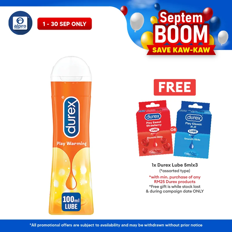Durex Play Warming Lubricant (100ml)