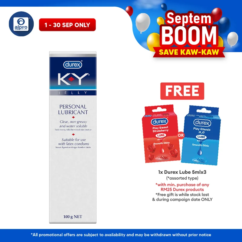 Durex K-y Jelly Lubricant 100g