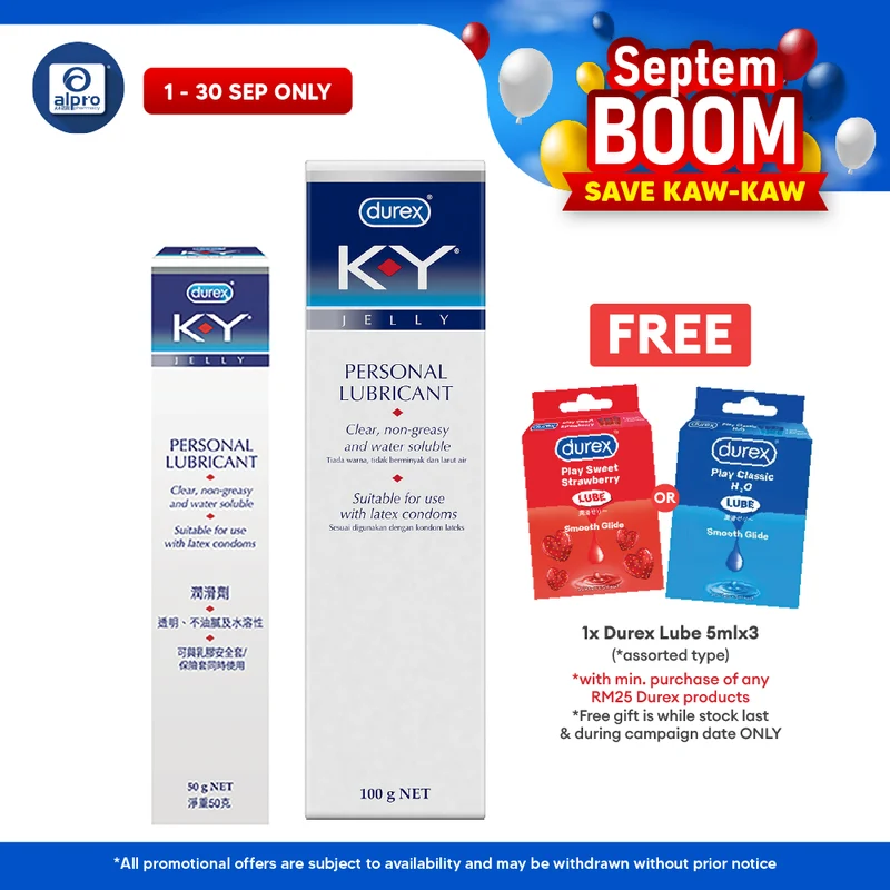 Durex K-y Jelly Lubricant 50g