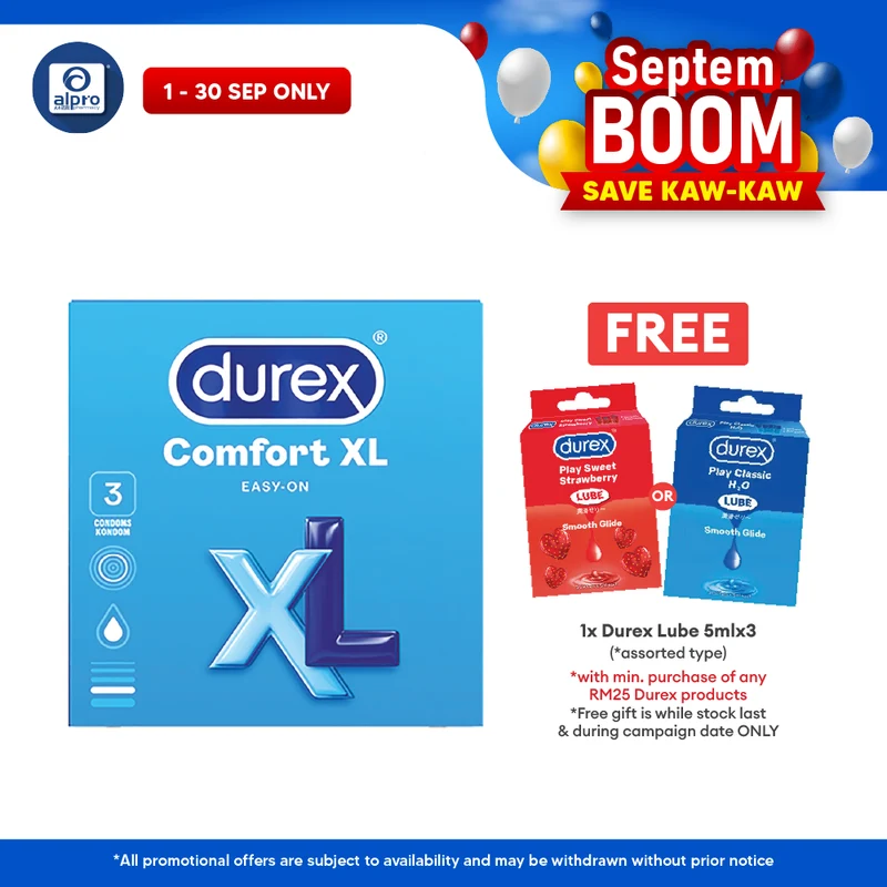 Durex Comfort Condoms (3's)