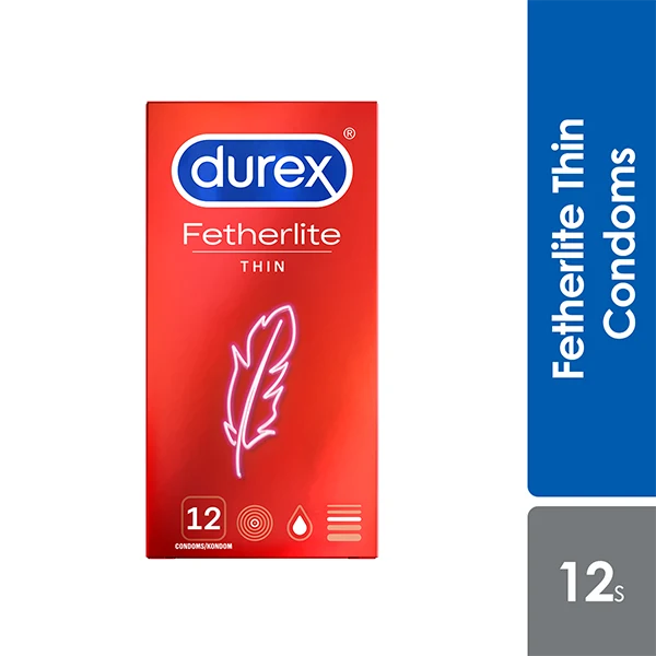 Durex Fetherlite Easy-on Condom 12s