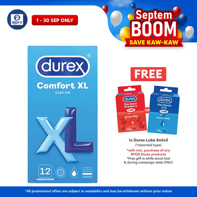 Durex Comfort Condom 12s