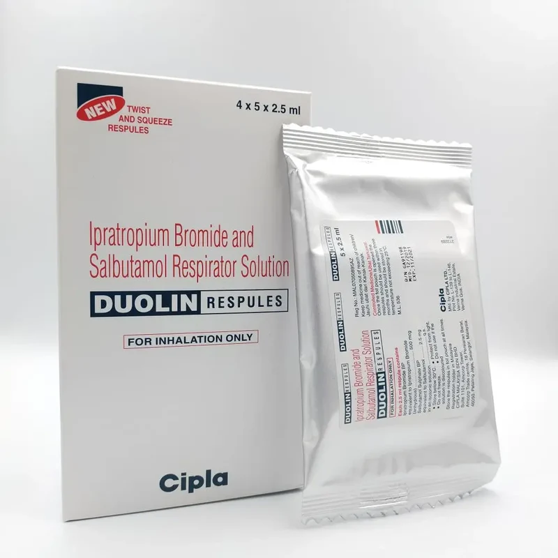 DUOLIN RESPULES 2.5ML 5S