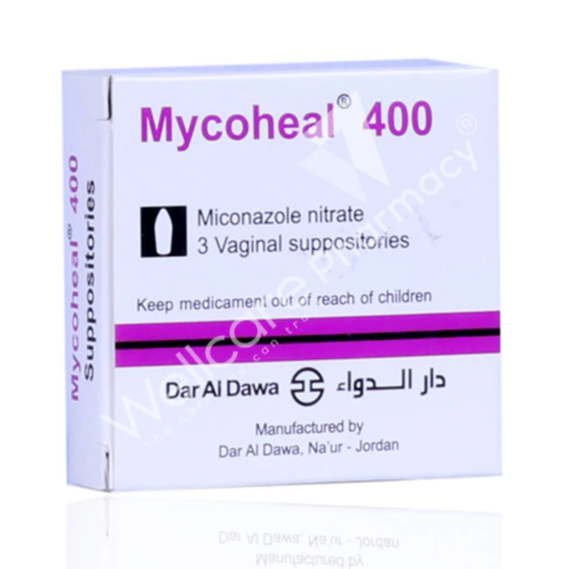 Mycoheal 400mg Vaginal Suppository 3'S