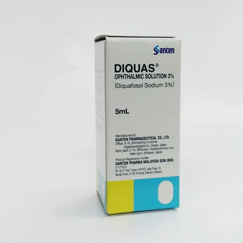 Diquas Ophthalmic Sol 3% 5ml