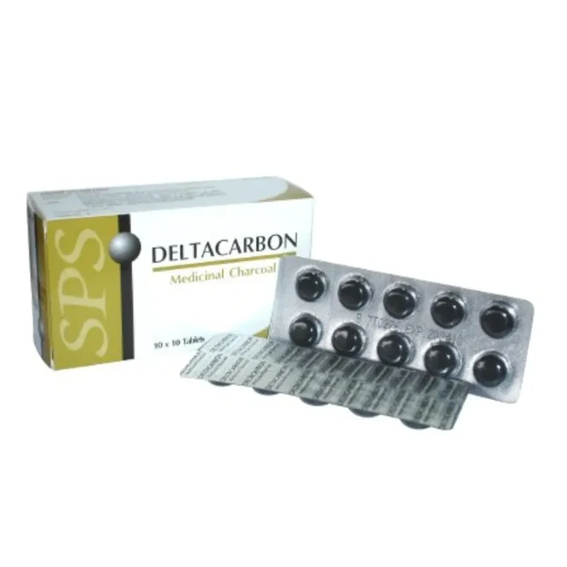 DELTACARBON 250MG TAB 10S