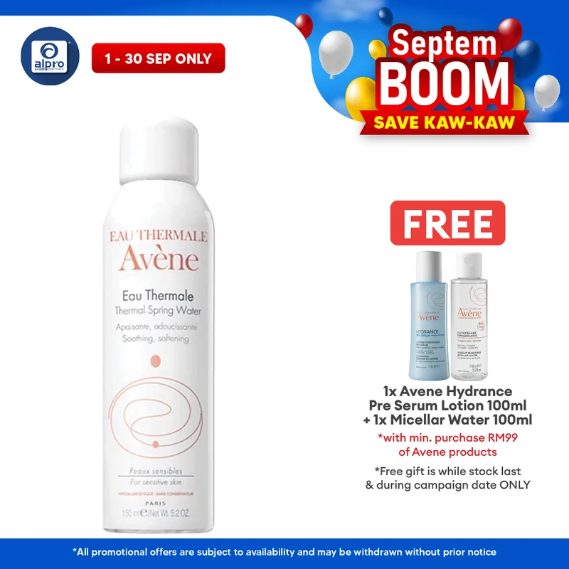 Avene Thermal Spring Water 150ml | Restores Skin Natural Moisture