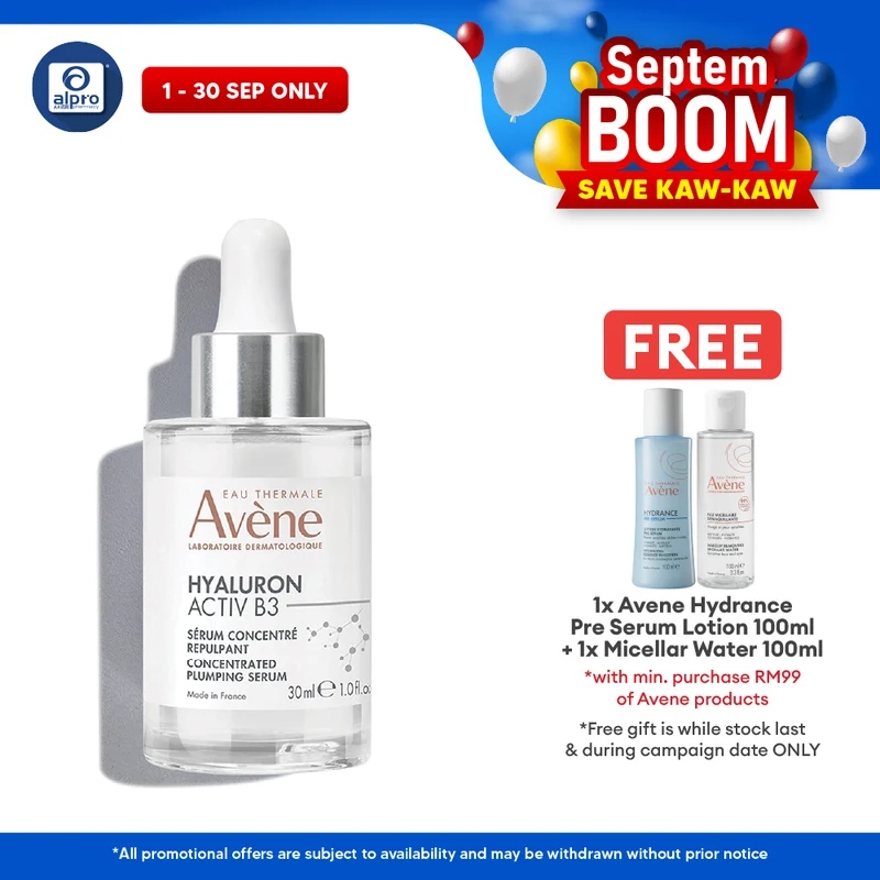 Avène Hyaluron Activ B3 Concentra Plump Serum 30mL | Immediate Tightening Effect